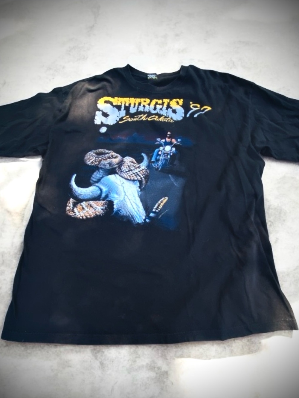 Timberland Sturgis 1997 Motorcycle Rally T shirt XXL
